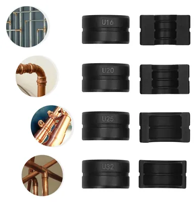 Obrázek produktu pro Nástroje pro lisování trubek, materiál: ocel Cr45, 42 mm × 25 mm, tvar písmene U, tepelné zpracování