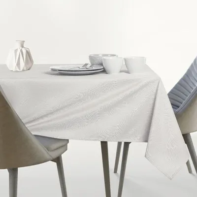 Zdjęcie produktu dla Obrus Plamoodporny GAIA 120x200 Owal Kremowy AmeliaHome