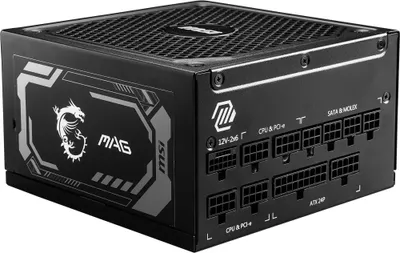 Immagine prodotto di MSI MAG A1000GL PCIE5 alimentatore per computer 1000 W 24-pin ATX ATX Nero