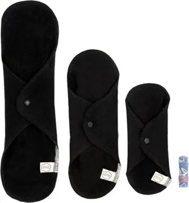 Image de ImseVimse Hygiene Trial Kit / Kit d'essai d'hygiène féminine 4 pièces Black