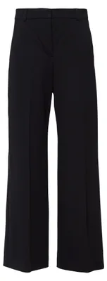 Produktbild von comma Marlenehose aus Jersey, Regular Fit, Mid Rise, Wide Leg-Schnitt, elastisch, fließend
