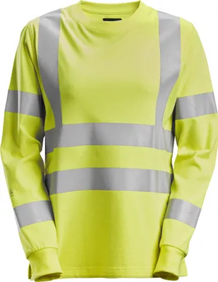 Produktbild von Snickers Workwear ProtecWork Hi-Vis T-Shirt, Kl. 3 Hi-Vis Gelb-L