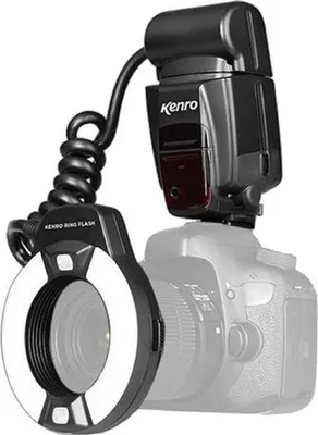 Zdjęcie produktu dla Pierścieniowa lampa błyskowa Kenro TTL Macro KFL201N do Nikon