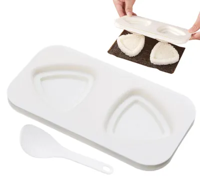 Immagine prodotto di Stampo per la preparazione di polpette di riso, con spatola, ideale per sushi e snack