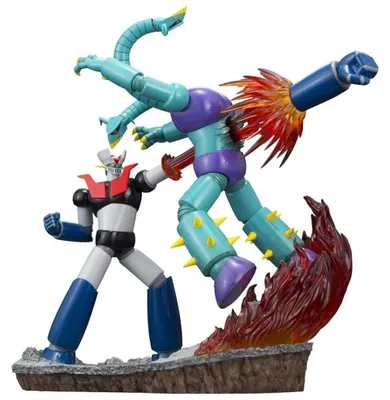 Imagen del producto de Figura de PVC, selección de escenas de Mazinger, Mazinger Z, ¡puñetazo cohete! 19 cm