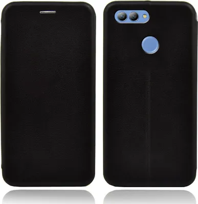 Produktbild von Handy Schutz Hülle für Huawei Nova 2 Plus Handytasche mit Magnetdeckel Kartenfach und Standfunktion Klapphülle Schwarz