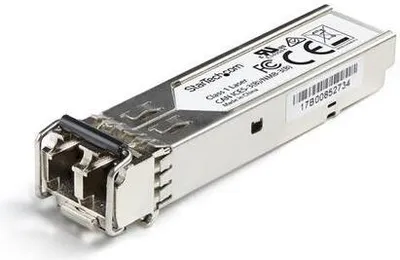 Produktbild von StarTech.com Dell EMC SFP-1G-LX kompatibles SFP Transceiver-Modul – 1000BASE-LX, Faseroptik, 1000 Mbit/s, SFP, LC, LX, 10000 m