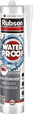 Produktbild von Wasserdichter Dichtstoff Grau 280 ml Wasserdichter Dichtstoff Grau 280 ml - Rubson
