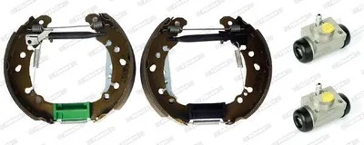 Produktbild von FERODO Bremsensatz Trommelbremse Hinten für TOYOTA Yaris Schrägheck (P9) FMK444