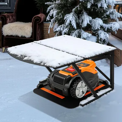 Produktbild von Ikodm Rasenmäher Garage Gartengeräte Sonnenschutz Mähroboter Dach Mower Cover Profi 77*67*40cm