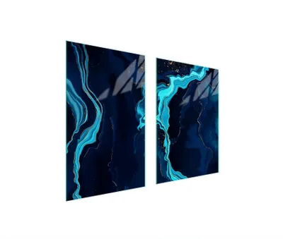 Produktbild von Glasschutzplatte Für Küche 65X52 Marmor