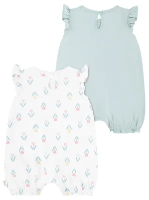 Productafbeelding van HUGGIES Romper (2-pak) voor meisjes, groen