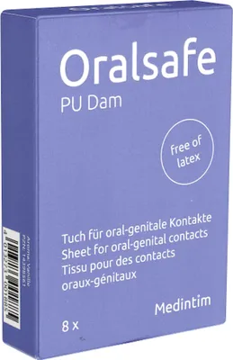 Produktbild von MEDintim ORALsafe PolyurethanTücher Vanille