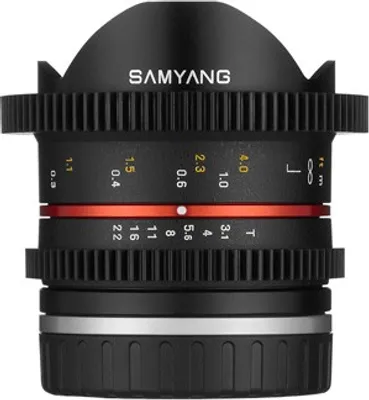 Produktbild von Samyang 8 mm / F 3.1 CINE UMC FISH-EYE II Fisheye-Objektiv fÃ1/4r Sony E-Mount Systemkameras, F3,1