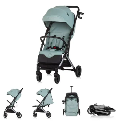 Obrázok produktu pre Chipolino kočík, buggy Pixie skladací košík s držiakom na pohár 22 kg tyrkysová