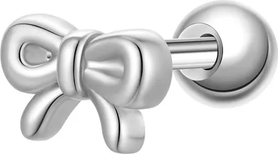 Produktbild von Glanzstücke München Piercing Schleife Sterling Silber 50084867