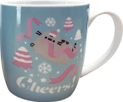 Produktbild von Weihnachten Pusheen die Katze Porzellan-Becher