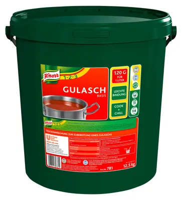 Produktbild von Knorr Gulaschbasis ideal abgeschmeckt für herzhafte Fleischgerichte 12500g
