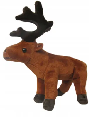 Produktbild von Deef Renifer Maskottchen Plüschtier 35 cm