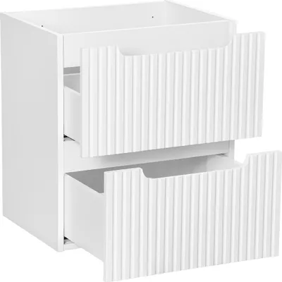 Produktbild von Waschtischunterschrank 50 cm, weiß, NEWPORT-56-WHITE