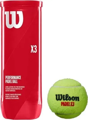 Produktbild von Wilson X3 Padelbälle Gelb 3 Balls Gelb 3 Balls