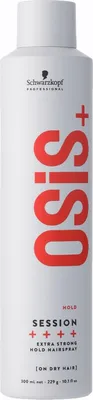 Image de Schwarzkopf Osis Hold Session 300ml - laque tenue extra forte
