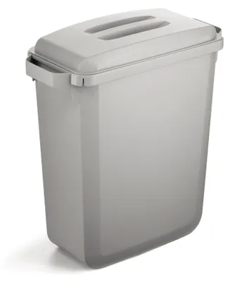 Produktbild von Abfalleimer DURABIN ECO VEH2022050 +Deckel 60l grau