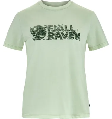 Produktbild von Fjällräven Damen Lush Logo T-shirt Soft Jade M