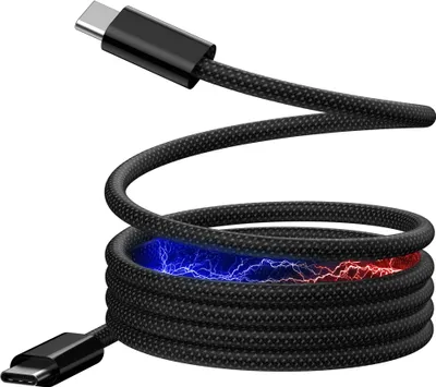 Obrázok produktu pre Magnetický Kábel Usb C Pd 60W Pre Iphone 15 16 Samsung Rýchle Nabíjanie 1M
