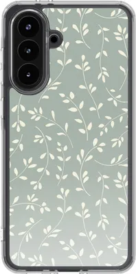 Produktbild von imoshion Design Hülle Samsung Galaxy A36 - Smoke Green Flowers