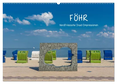 Produktbild von Föhr - Nordfriesische Insel Impressionen (Wandkalender 2027 DIN A2 quer), CALVENDO Monatskalender