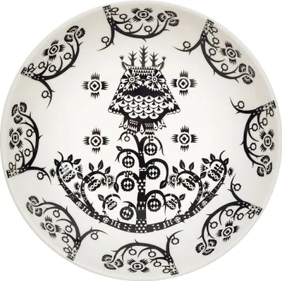 Produktbild von iittala Taika Teller tief 20 cm - schwarz
