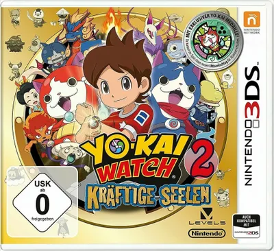 Produktbild von YO-KAI Watch 2: Kräftige Seelen inkl. Medaille 3DS