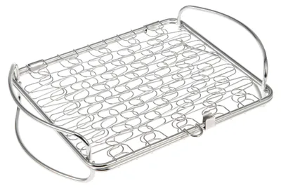Productafbeelding van Bremermann uitschuifbare grillmand / roestvrij staal / 29,7 x 21,4 cm
