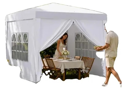 Productafbeelding van Paviljoen, stalen frame, draagbaar ontwerp, artikelnummer T1005 01 02806
