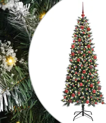 Image de Sapin de Noël artificiel Vert 180 cm PVC, plastique et acier