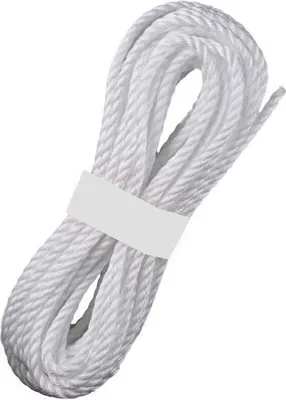 Produktbild von 30m Polyamidseil Stoffband Schnur Seil Flechtleine Ø4mm