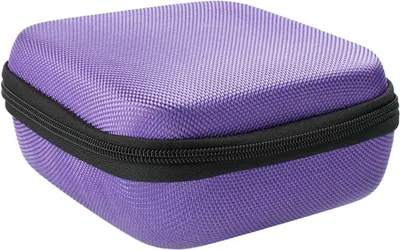 Produktbild von caseroxx Schutztasche für Etikettendrucker passend für Philips und andere Fusselrasierer Etikettendrucker Beschriftungsgerät lila