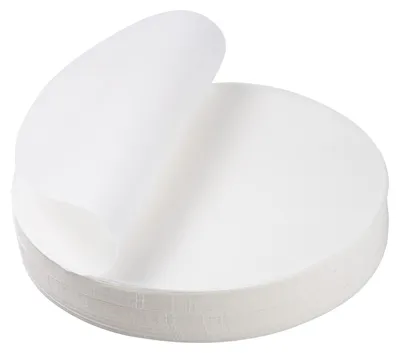 Productafbeelding van Bakpapier voor burgers, rundvlees, 15 cm, antiaanbaklaag, geschikt voor burgers, hamburgers, cheeseburgers, taarten, burgerpersen, 500 stuks