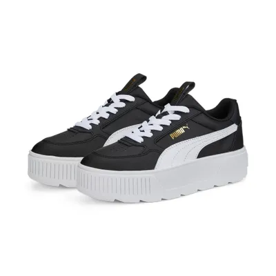 Produktbild von Puma Karmen Rebelle Sneakers Damen schwarz weiß gold Gr 41