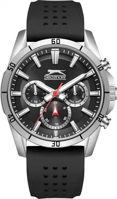 Obrázok produktu pre Pánske hodinky SLAZENGER SL.09.2333.2.02 v čiernom módnom dizajne ako darček.