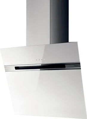 Produktbild von Elica Kopffreihaube Stripe 60 cm breit, weißes Glas incl. Aluminiumfilter
