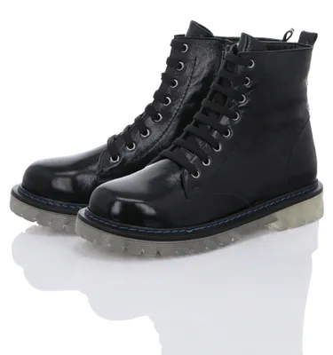 Produktbild von Gemini Damen Lack Schnürboot schwarz  Größe 36