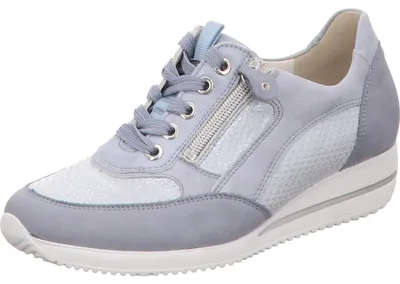 Produktbild von Waldläufer Sporthalbschuhe Formsohle modisch in blau, Gr. 4.5