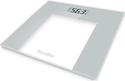 Produktbild von Terraillon TP1000, Elektronische Personenwaage, 150 kg, 100 g, Grau, Weiß, kg, Rechteck