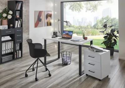 Produktbild von Schreibtisch Home Desk Wimex mit Metallkufen