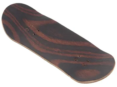 Produktbild von Finger-Skateboard-Deck Ahornholz DIY Glatte Oberfläche Vorgestanzte Löcher Ersatzteil