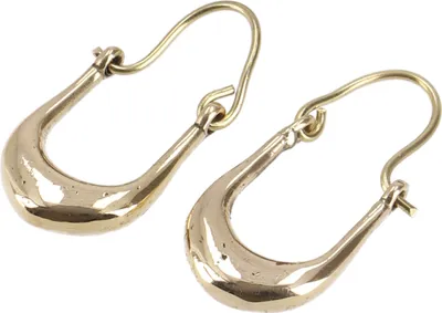 Produktbild von Tribalohrringe aus Messing, Boho Ethnoohrringe, Goaschmuck - Model 8/gold, Gold-Farben, 3*1,3 cm, Ohrringe + Ohrstecker Modeschmuck