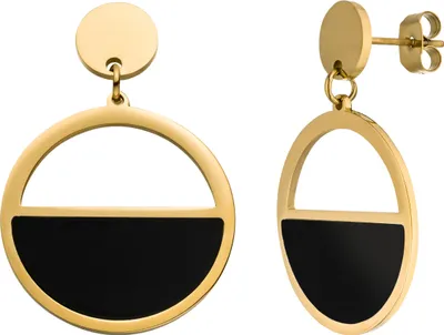 Produktbild von Ohrhänger aus Edelstahl goldfarben beschichtet
