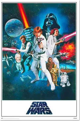 Produktbild von Star Wars: Eine neue Hoffnung, Episode IV-Poster